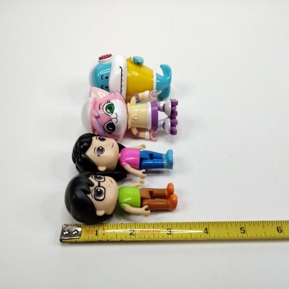 Remka Figures Asain Mom Dad Lexa Gill The Shark Ryans Doll family World Lot of 4 - Picture 8 of 16